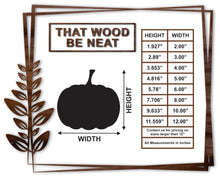 Load image into Gallery viewer, Pumpkin #4/2"-12"