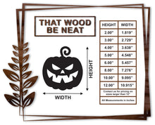 Load image into Gallery viewer, Jack-O-Lantern #2/2"-12"