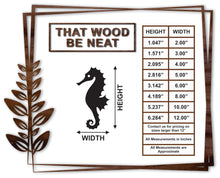 Load image into Gallery viewer, Seahorse/2"-12"