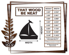 Load image into Gallery viewer, Sail Boat/2"-12"