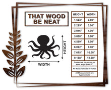 Load image into Gallery viewer, Octopus/2"-12"