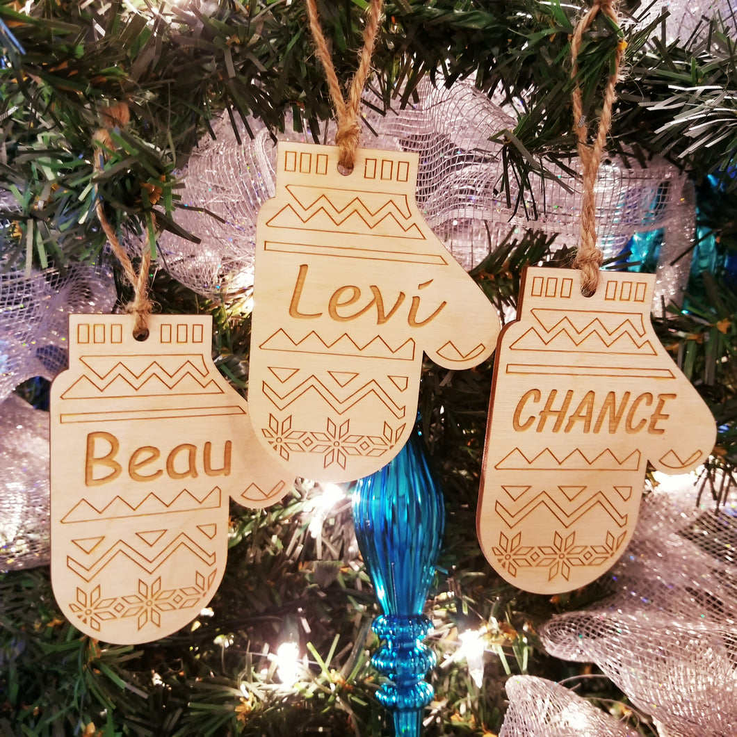 Mitten Ornament/*1 for $10.20/2 for $17/3 for $22.10~