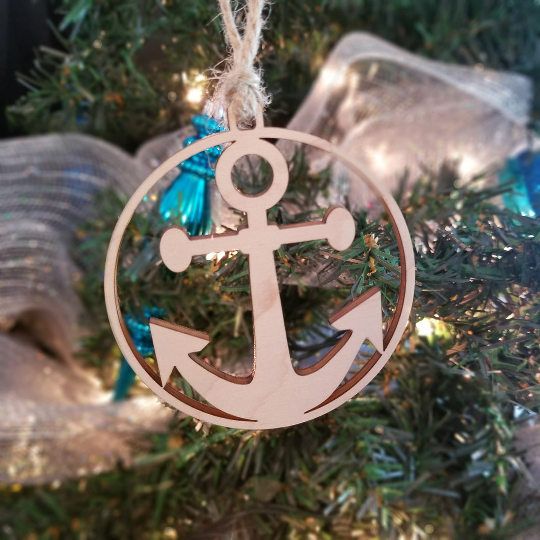 Anchor Ornament/*1 for $8.50/2 for $11.05/3 for $12.75~