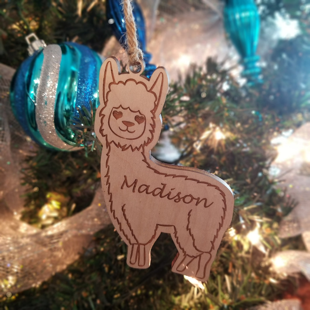 Llama Ornament/*1 for $10.20/2 for $17/3 for $22.10~