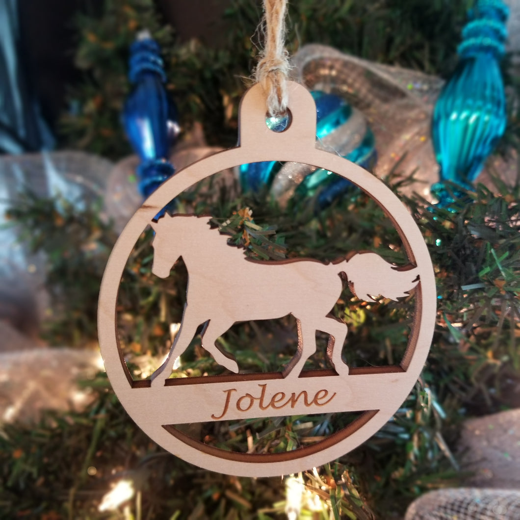Horse Ornament/*1 for $9.35/2 for $15.30/3 for $19.55~