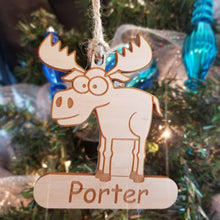 Load image into Gallery viewer, Moose Ornament/*1 for $10.20/2 for $17/3 for $22.10~
