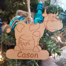 Load image into Gallery viewer, Cow Ornament/*1 for $10.20/2 for $17/3 for $22.10~
