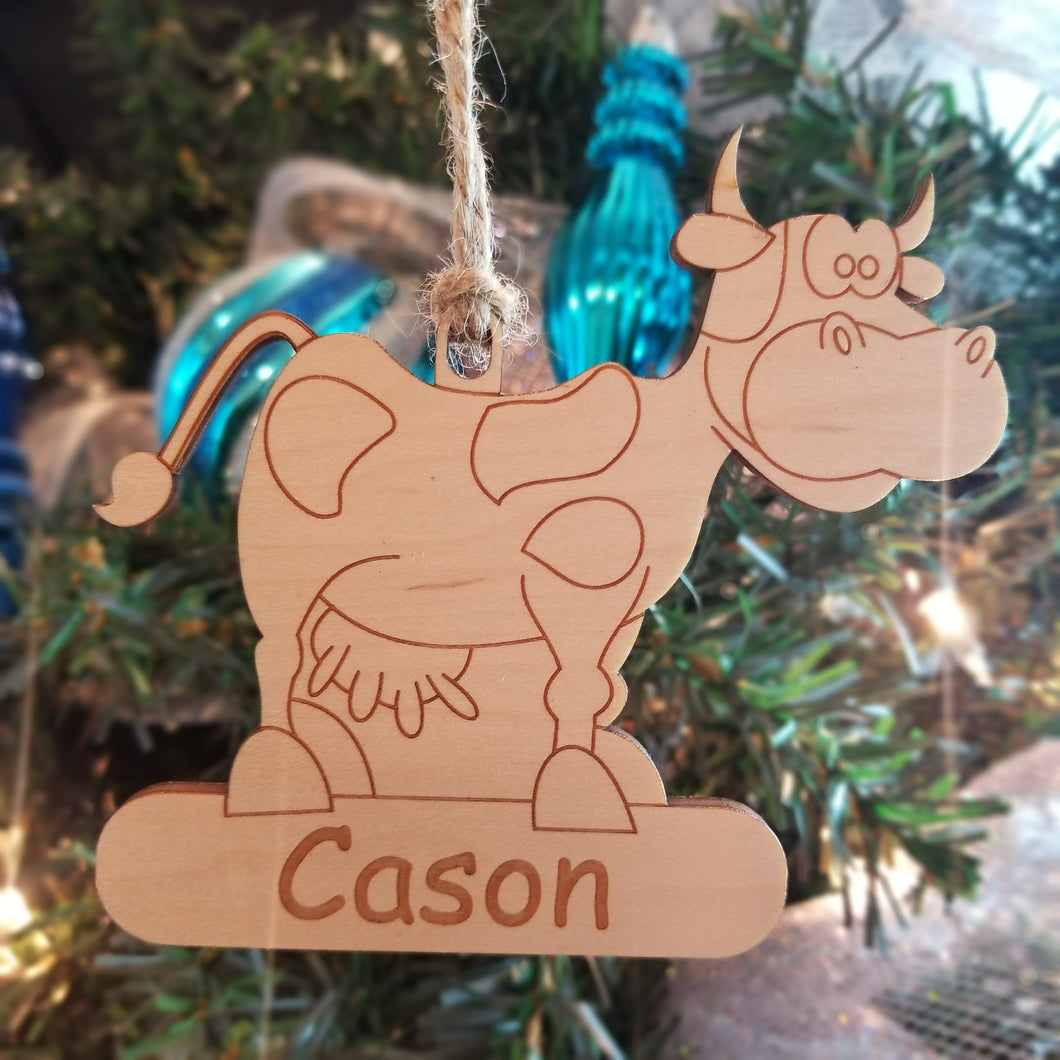 Cow Ornament/*1 for $10.20/2 for $17/3 for $22.10~