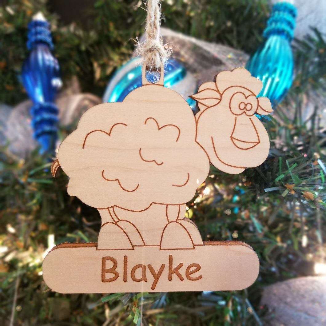 Sheep Ornament/*1 for $10.20/2 for $17/3 for $22.10~