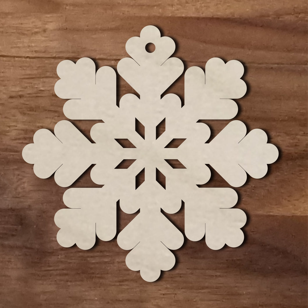 Snowflake with hole/3