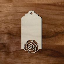 Load image into Gallery viewer, Gift Tag - Flower #3/3&quot;-12&quot;
