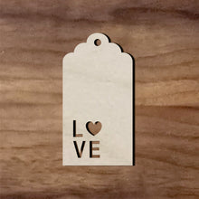 Load image into Gallery viewer, Gift Tag - Love #12/2&quot;-12&quot;
