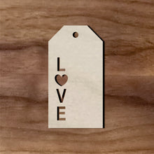 Load image into Gallery viewer, Gift Tag - Love #19/2&quot;-12&quot;
