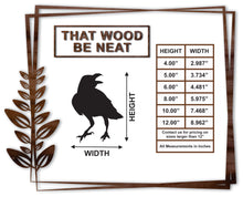 Load image into Gallery viewer, Crow/4&quot;-12&quot;
